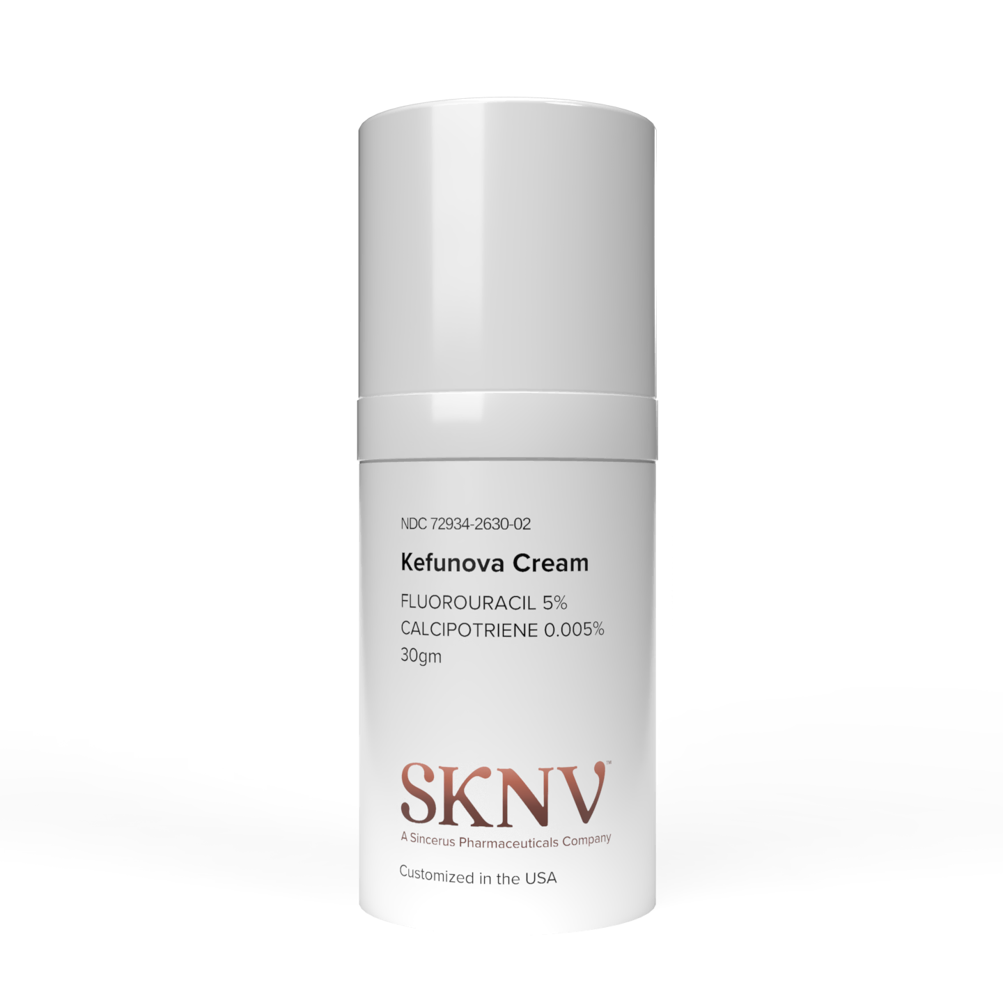 Kefunova Cream 30g – Fluorouracil 5% Calcipotriene 0.005% compounded by SKNV Pharmacy